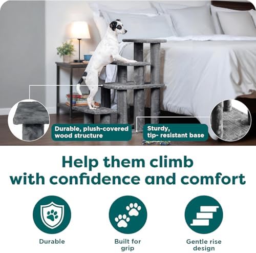 Furhaven Steady Paws Multi-Step Pet Stairs - Image 4