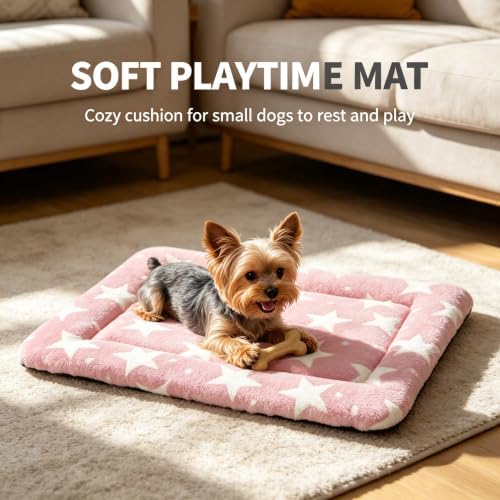 Dog Bed Mat - Soft Crate Pad for Kennel, Durable Pet Bed for Small Dogs & Cats - Image 2