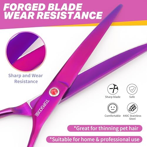 7.5" Dog Grooming Scissor - Image 4