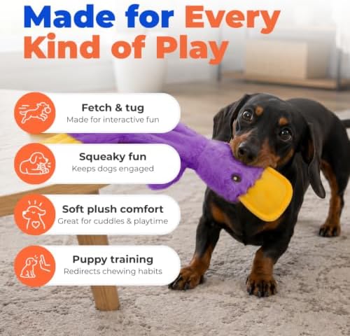 Best Pet Supplies Interactive Squeaky Dog Toy - Image 4