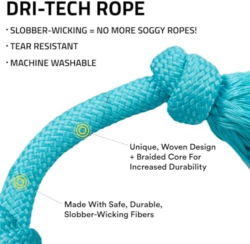 Playology Tug Rope Dog Toys for Medium Dogs - Image 2