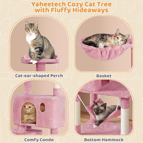 Yaheetech 64.5in Cat Tree for Large Cats - Image 4