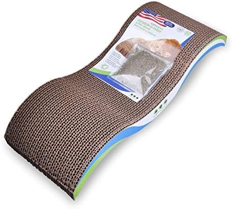 Van Ness Pets Scratch-N-Relax Cat Scratch Pad And Lounger by VanNessPets
