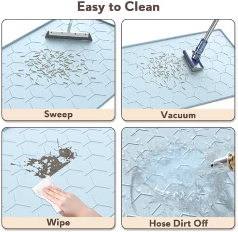 Garoopion Silicone Cat Litter Mat 34×22 inch - Image 5