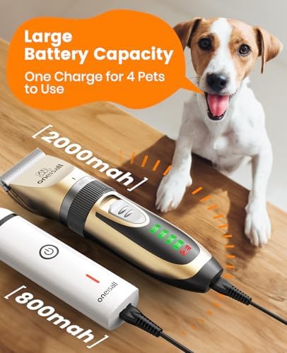 oneisall Dog Clippers and Paw Trimmer Kit - Image 6