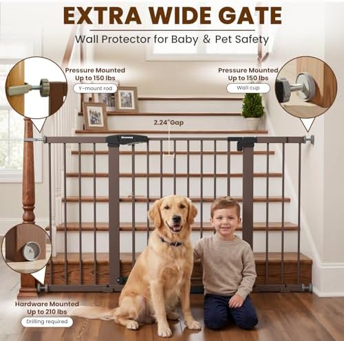 Mumeasy 29.7–51 Inch Extra Wide Baby Gate - Image 4