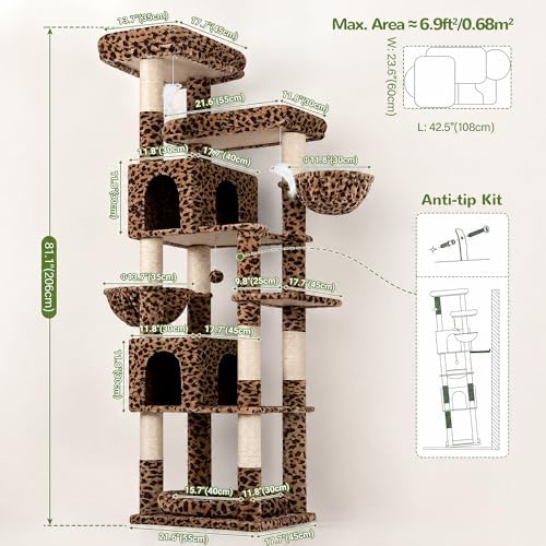 Globlazer Sturdy Extra Large Cat Tower - Image 6