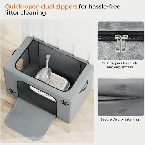 Hidden Cat Litter Box Enclosure - Image 4