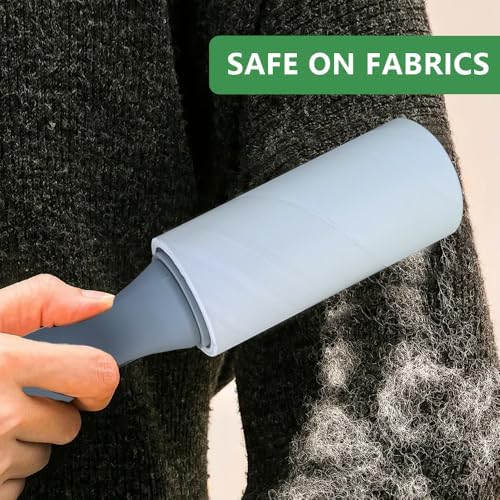 Pet Hair Lint Rollers, 3 Pack, 90 Sheets Each– Reusable Sticky Roller - Image 5