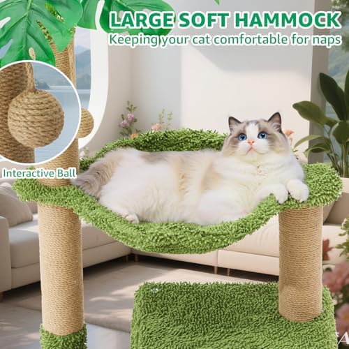 Woochpet 38'' Cat Tree Condo - Image 3