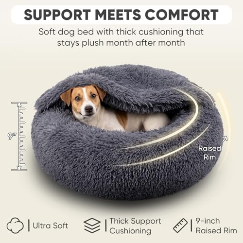 Himax Covered Medium Dog Bed - Image 5