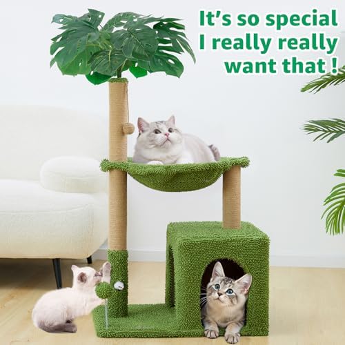 Woochpet 38'' Cat Tree Condo - Image 4