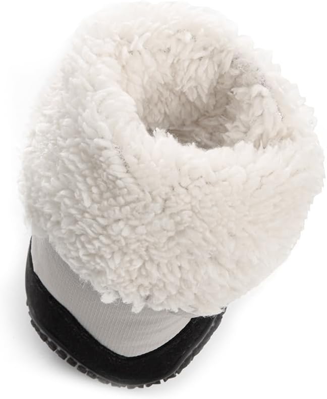 Winter Dog Snow Boots with Warm Wool Lining, Dog Shoes for Large Small Medium Dogs, Dog Booties and Paw Protectors, Anti-Slip Dog Shoes with Reflective for Snow, Hardwood Floors, Hiking (Size 6)