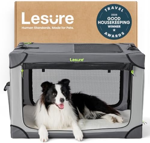 Lesure Today Show Soft Collapsible Dog Crates by Lesure