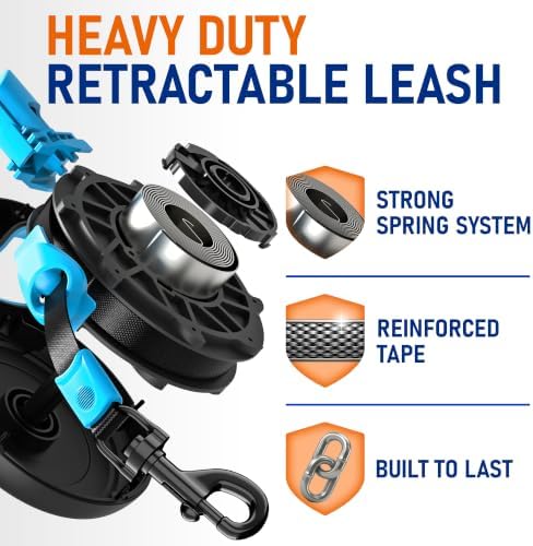 20.1 ft Retractable Dog Leash for Dogs 10–100 lbs - Image 5