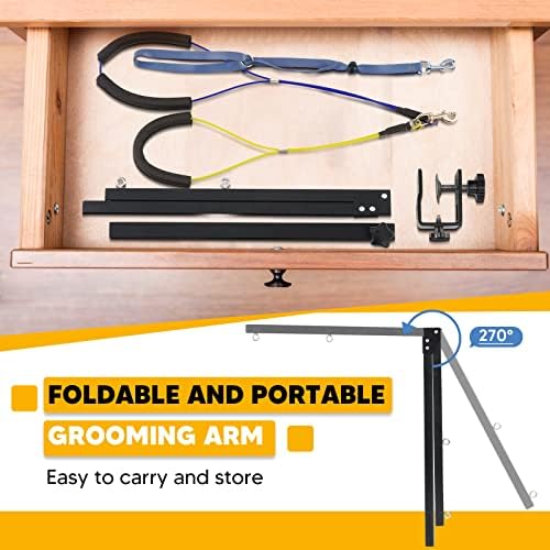 Adjustable Dog Grooming Arms for Small Medium Dogs - Image 5