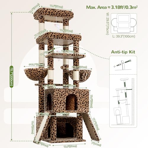 Globlazer Z78 Heavy Duty Cat Tree - Image 6