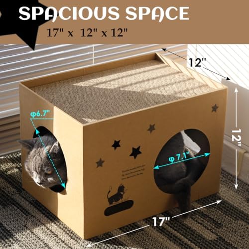 ARGOPET Cat Cardboard House - Image 5