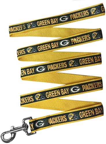 NFL PET Leash Green Bay Packers Dog Leash, Large Football Team Leash by PETSFIRST