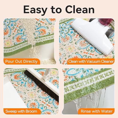 Cat Litter Mat, Waterproof & Urine-Proof Litters Catcher Mats, Keep Floor Clean - Image 4