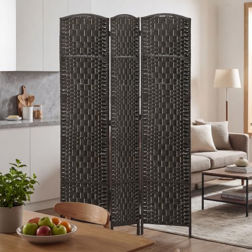 HOMCOM Room Divider 3-Panel, 6FT-Tall Folding Privacy Screen - Image 6