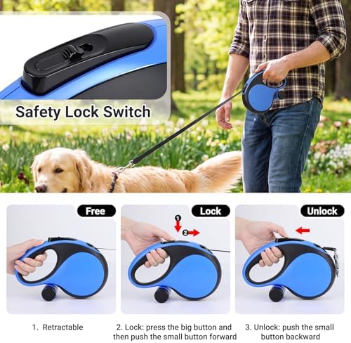 Segarty 26 Ft Retractable Lead for Dogs Weighing 66 lbs - Image 4