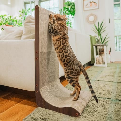 Necoichi Cardboard Cat Scratcher Wall by NECOICHI