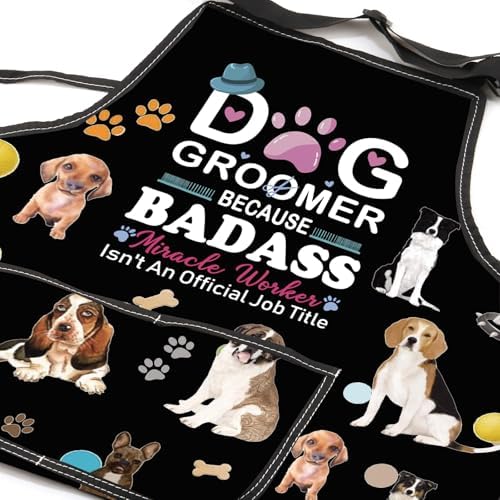 JXGZSO Dog Grooming Apron - Image 3