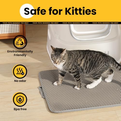 Cat Litter Mat New Size 23.6"x14.6" - Image 5