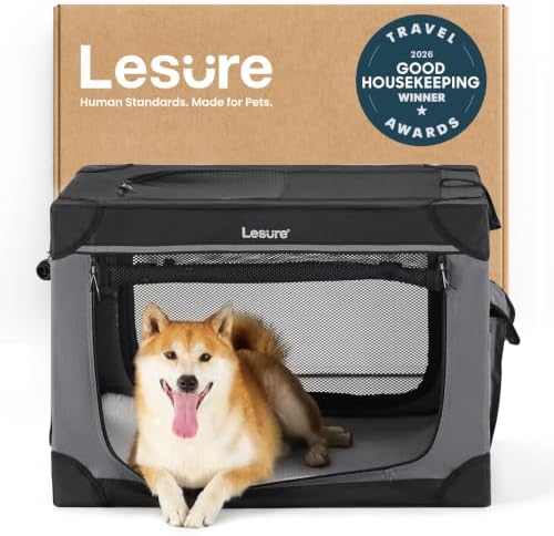 Lesure Today Show Soft Collapsible Dog Crates by Lesure