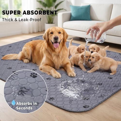 Sunheir 4 Pack Washable Pee Pads - Image 2