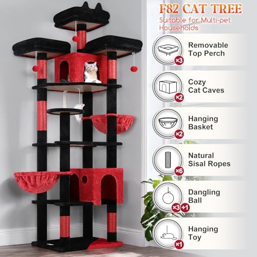 Globlazer Gothic Cat Tree Tower - Image 2