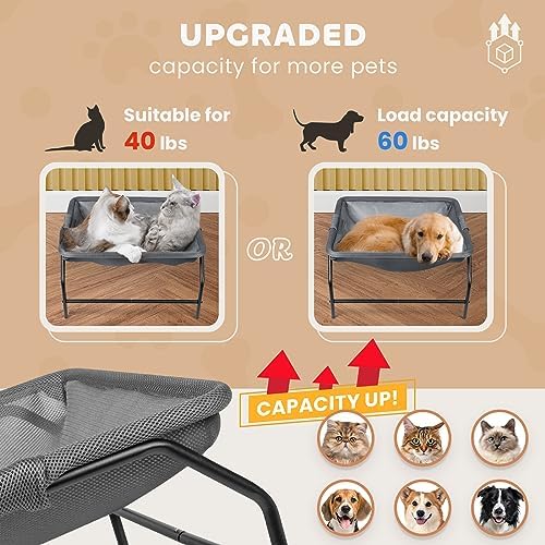JUNSPOW Large Cat Hammock Bed - Image 2