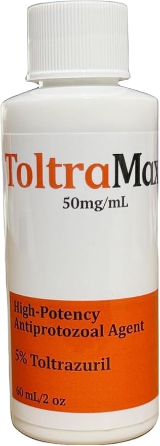 Toltrazuril 5.0% for Horses, Dogs, Cats, 120mL/4 Ounce, for Non-Food Chain Animals, Alfalfa