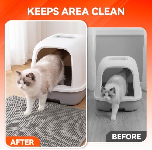 Cat Litter Mat, Double Layer Litter Trapping Mat - Image 5