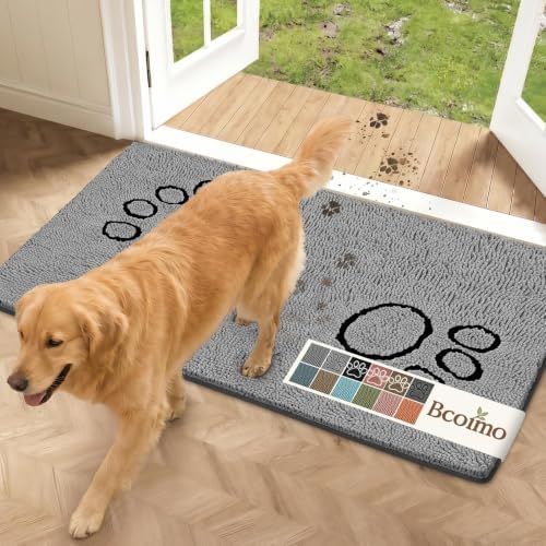Bcoimo Super Absorbent Dog Door Mat by Bcoimo