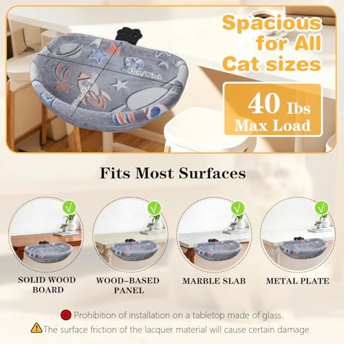 Cat Desk Bed, Adjustable Cat Desk Hammock, Cat Bed - Image 5