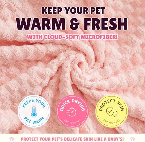 Cloud Pet Towels – Absorbent, Soft Microfiber Towels - Image 3