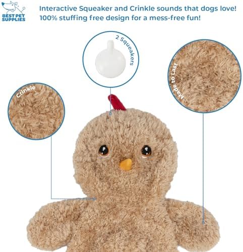 Best Pet Supplies Interactive Squeaky Dog Toy - Image 3