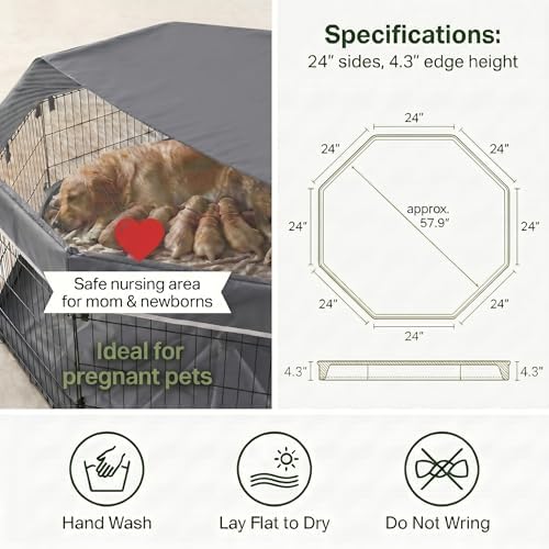 PJYuCien Octagonal Playpen Top Cover - Image 5