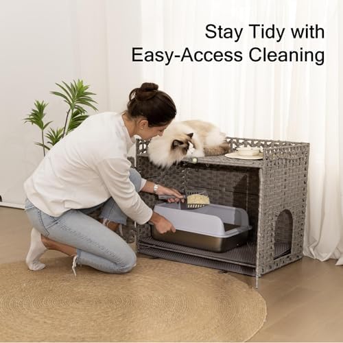 Furriends Cat Litter Box Enclosure - Image 5