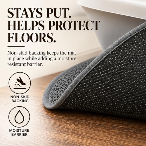 Evelots Small Cat Litter Trap Mat, Waterproof - Image 4
