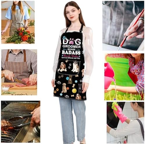 JXGZSO Dog Grooming Apron - Image 7