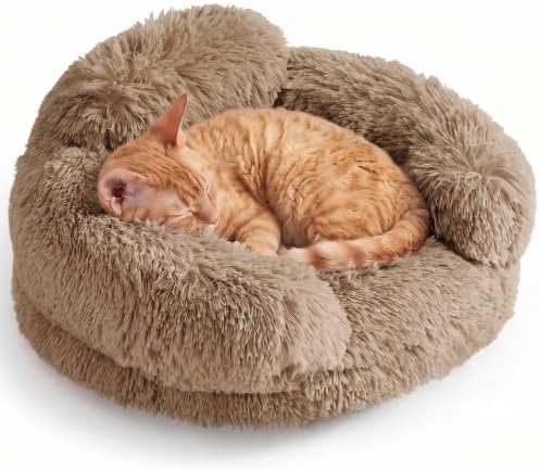EHEYCIGA 20" Calming Donut Dog Bed by EHEYCIGA