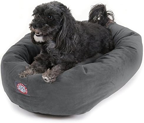 Majestic Pet Suede Calming Dog Bed, 24 Inch Small by MajesticPet
