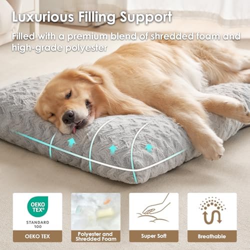 EHEYCIGA XXL Dog Bed 47x29 Inch, Extra Large Pet Beds - Image 2