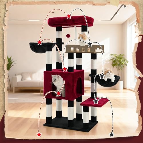 Gitelsnour Sturdy Cat Tree Tower - Image 6
