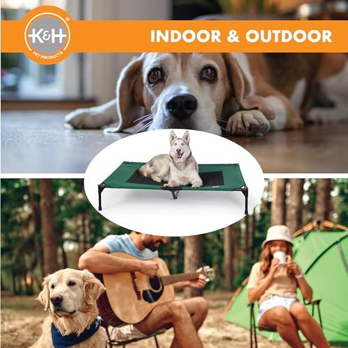 K&H Outdoor Elevated Dog Bed, Cooling Raised Dog Bed, XL 50x32in - Image 6