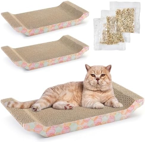Zodaca Cat Scratcher Bed by EvergreenPetSupplies