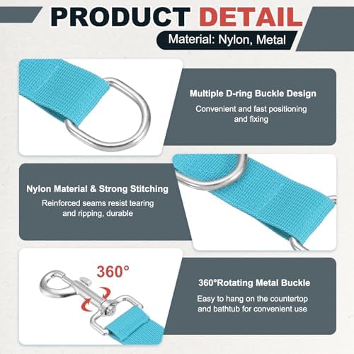 Pet Dog Grooming Loops, Adjustable Nylon Table Arm Extender Belly Strap - Image 3